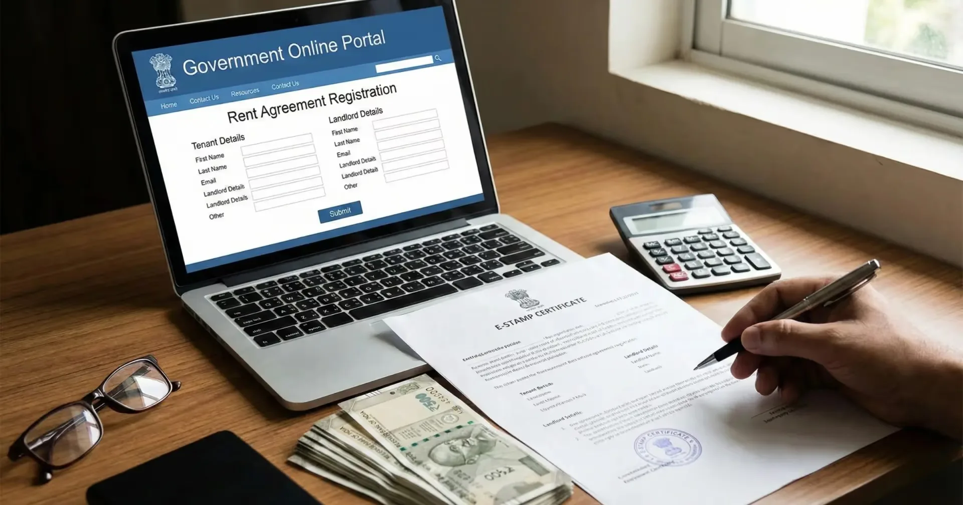 legal checklist for renting shop in Hisar